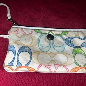 Coach wristlet